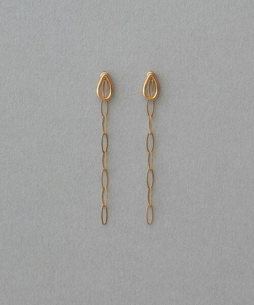 ete（エテ） ピアス ドロップ チェーン ピアス レディース : ZOZOTOWN