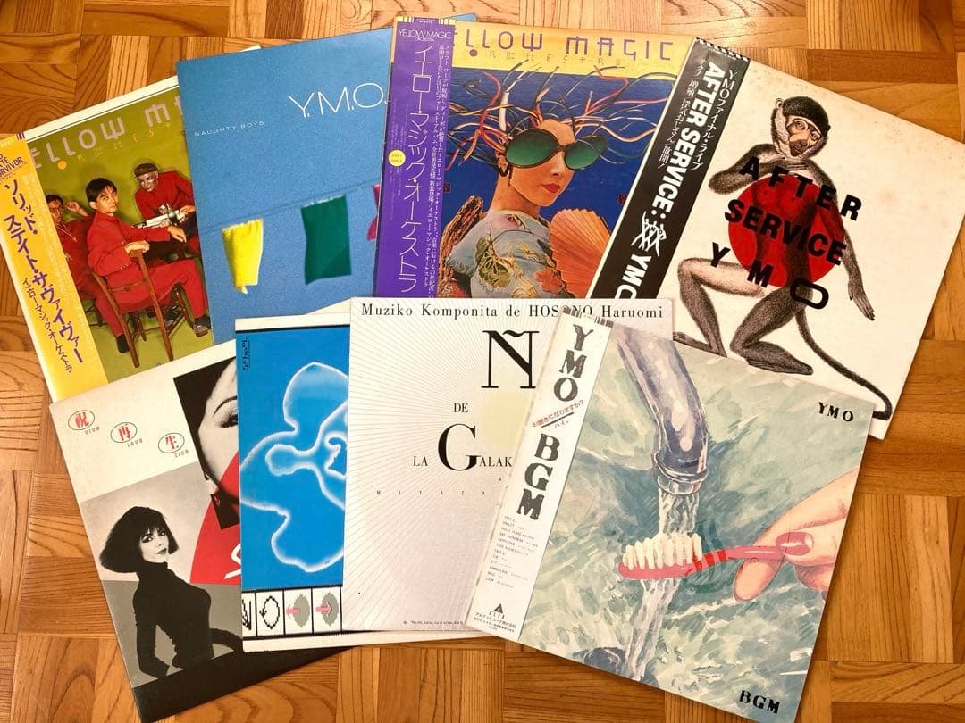 【LPまとめて】LP YMO／サンディー＆ザ・サンセッツ／坂本龍一／細野晴臣 YMO 4枚セット イエローマジックオーケストラ 細野晴臣 坂本龍一 高橋