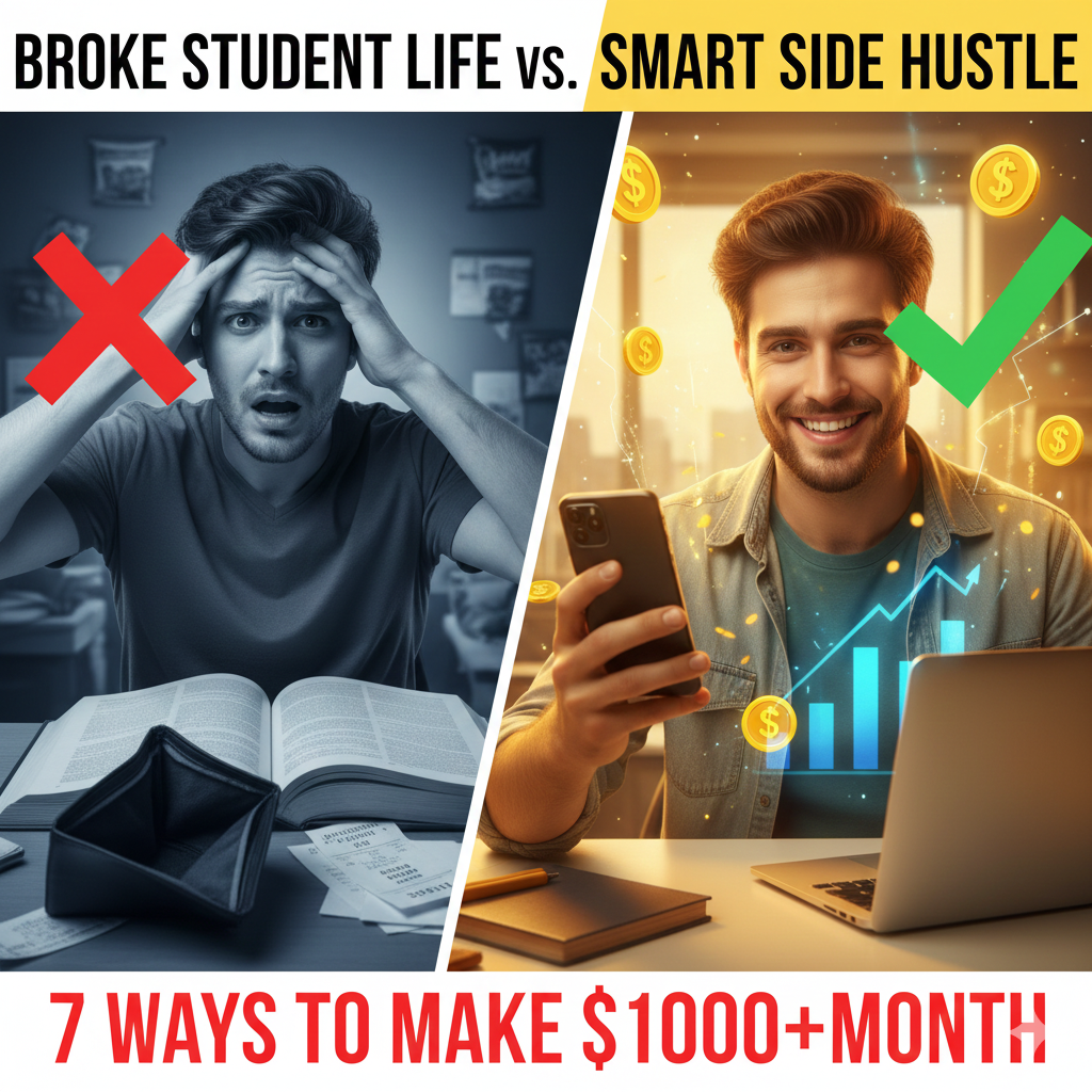 7 Proven Side Hustles for Students to Start in 2026
