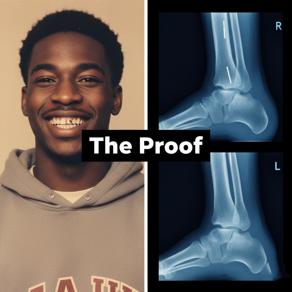 Comparison of Marcus Mitchell’s dental work and medical X-rays against the anatomical markers found on the museum specimen.