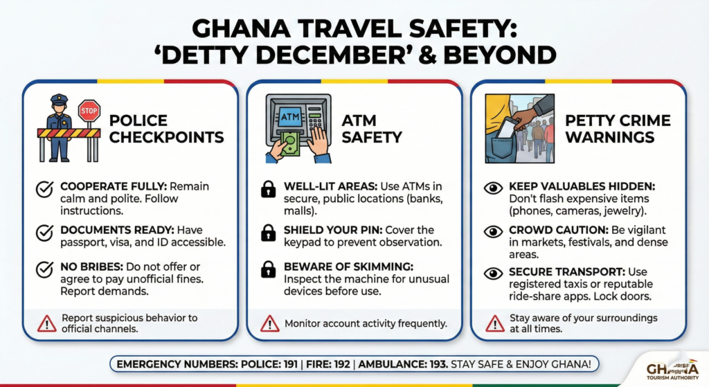 Ghana travel safety tips for foreigners Detty December