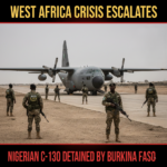 Nigerian military aircraft detained Burkina Faso AES tension