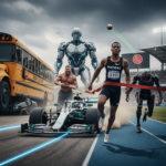 World’s Fastest Man vs. Robot Can Humans Still Beat AI in Extreme Sports Challenges