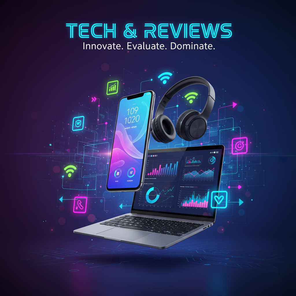 tech and reviews category