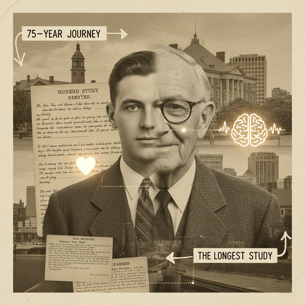 the 75-year longitudinal Harvard Study of Adult Development