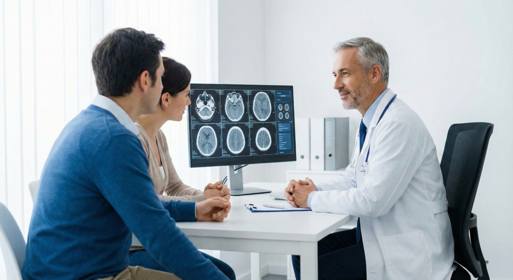 the doctor-patient consultation is a crucial step.