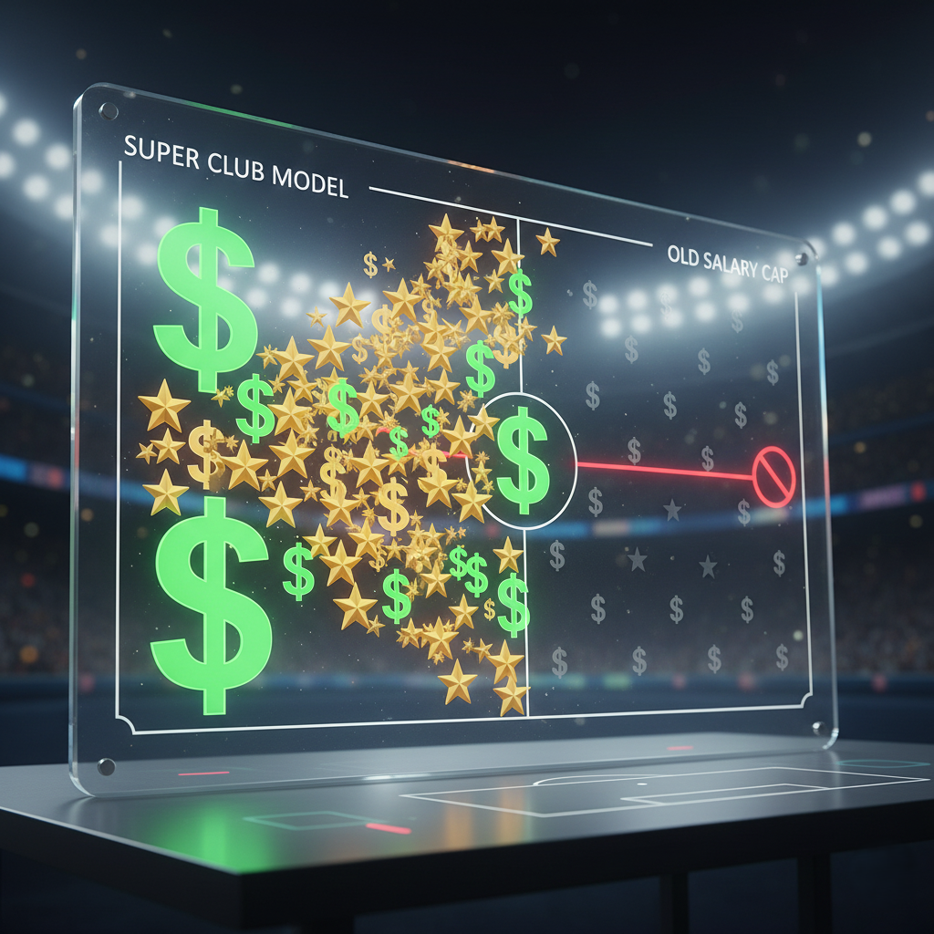 the new high-spending strategy vs. the old salary cap model