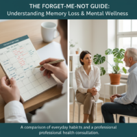 A comparison of everyday organizational habits and a professional mental health consultation.