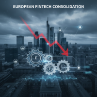 European financial landscape facing economic headwinds and fintech consolidation.