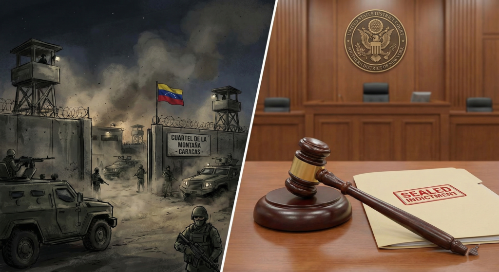 From the battlefield to the courtroom the transition of Nicolás Maduro's case.